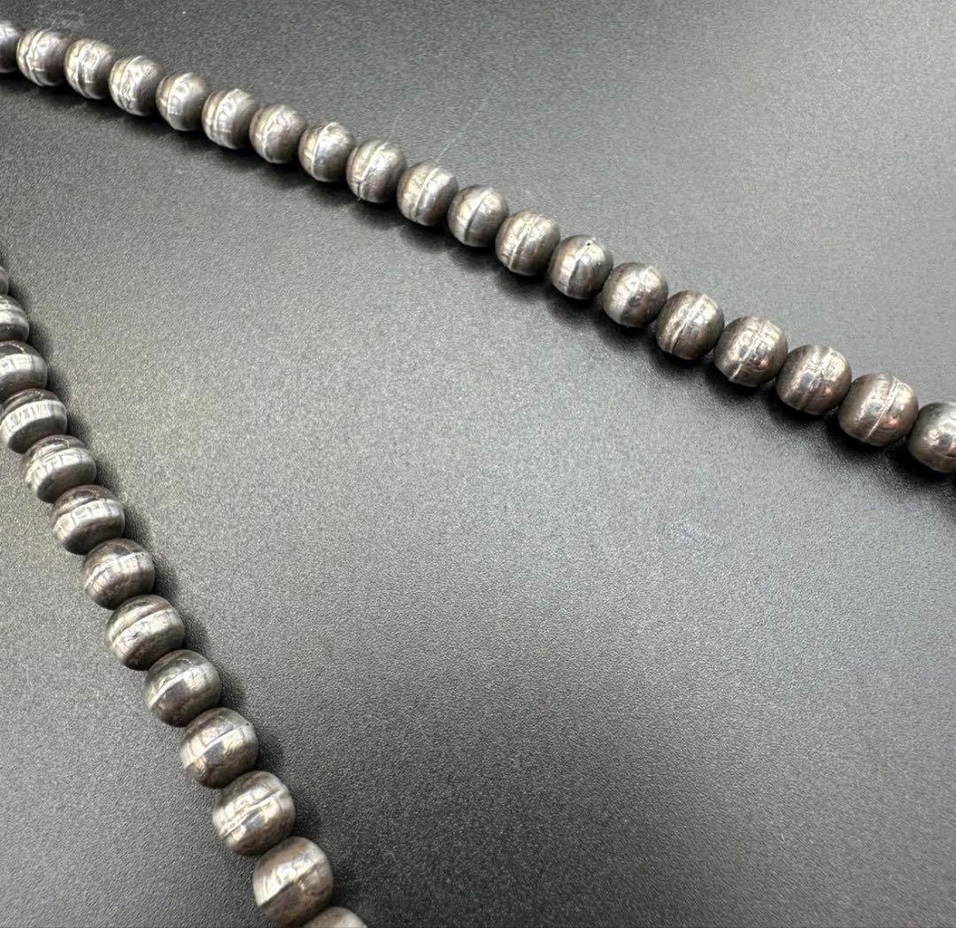 エリッカニコラスビゲイ　ナバホパールネックレス 6mm/50cm