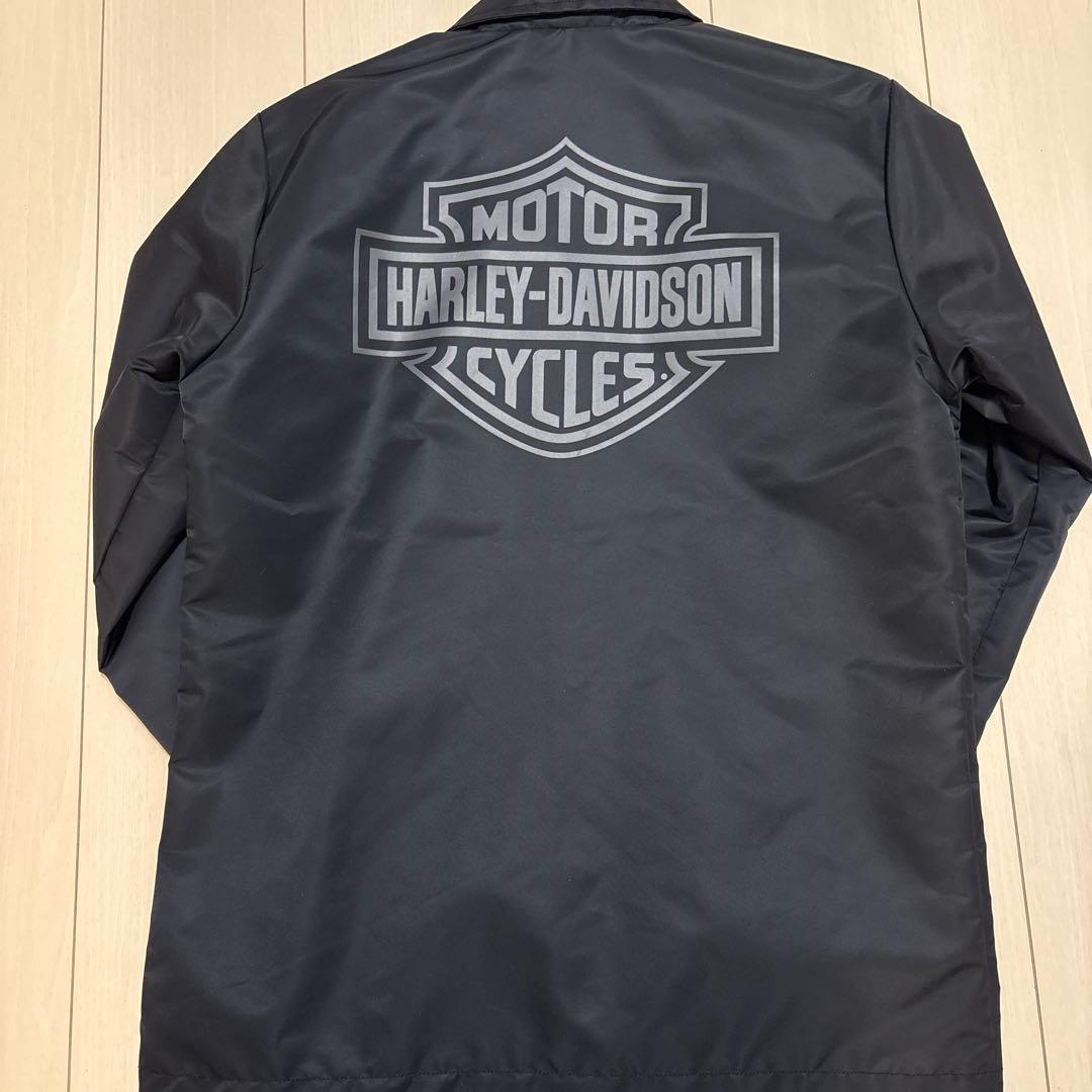 HARLEY-DAVIDSON ジャケット ブラック　コーチジャケット