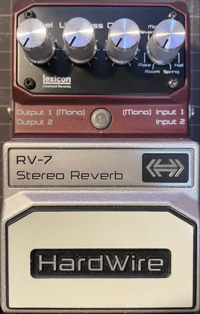 Digitech HardWire RV-7 ステレオリバーブ