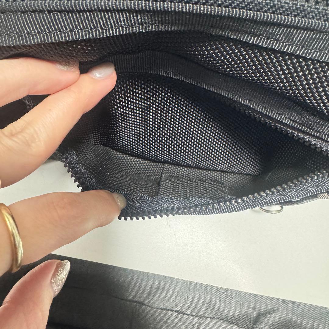 美品 PORTER ポーター ヒート HEAT ウエストバッグ ボディバッグ 黒