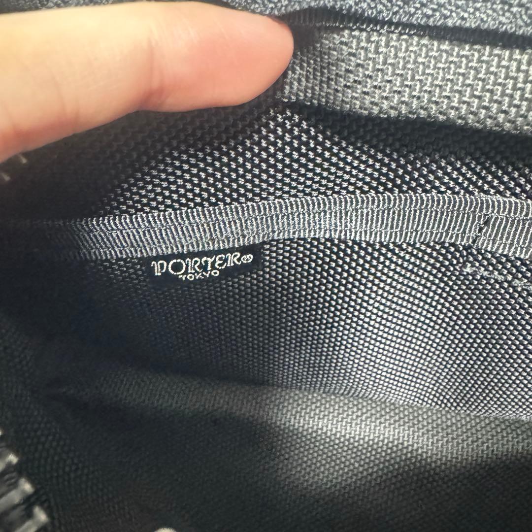 美品 PORTER ポーター ヒート HEAT ウエストバッグ ボディバッグ 黒