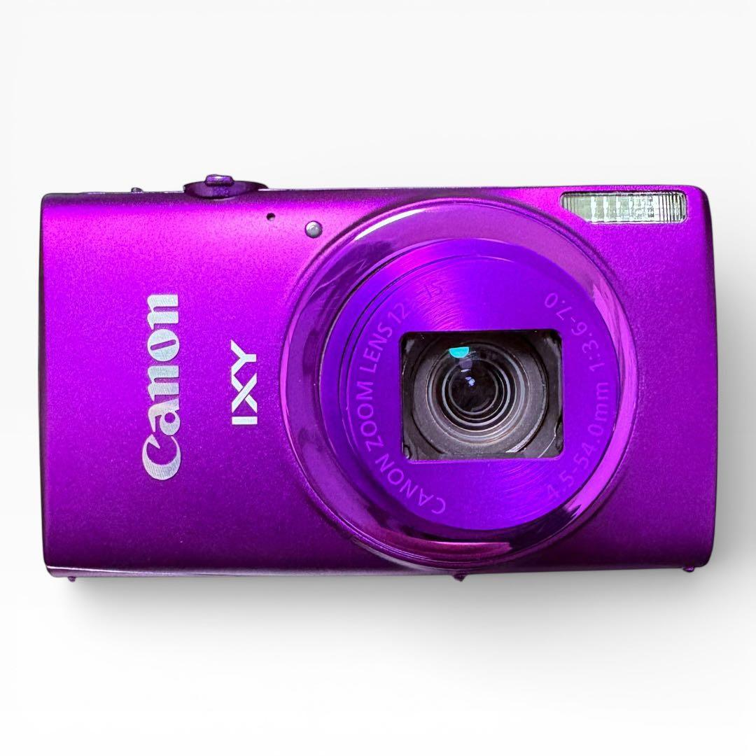 【ほぼ未使用・稀少色】Canon IXY 630 パープル 完備品 デジカメ