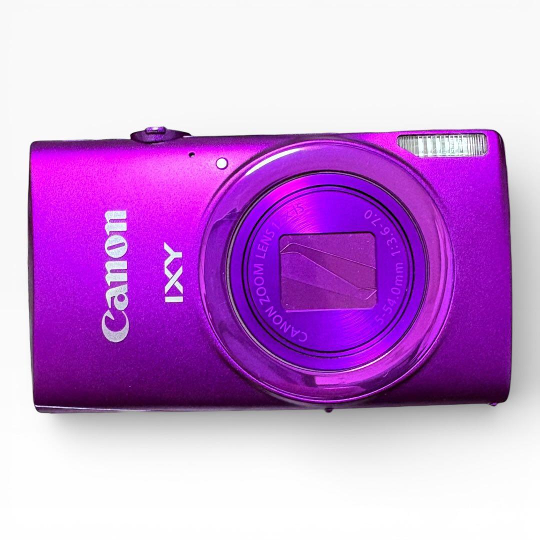 【ほぼ未使用・稀少色】Canon IXY 630 パープル 完備品 デジカメ