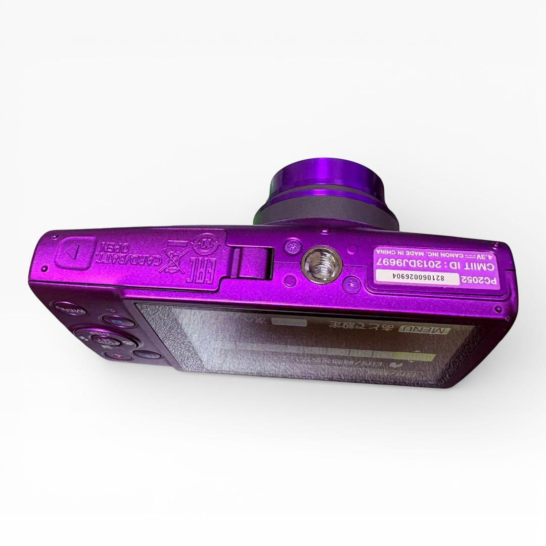 【ほぼ未使用・稀少色】Canon IXY 630 パープル 完備品 デジカメ