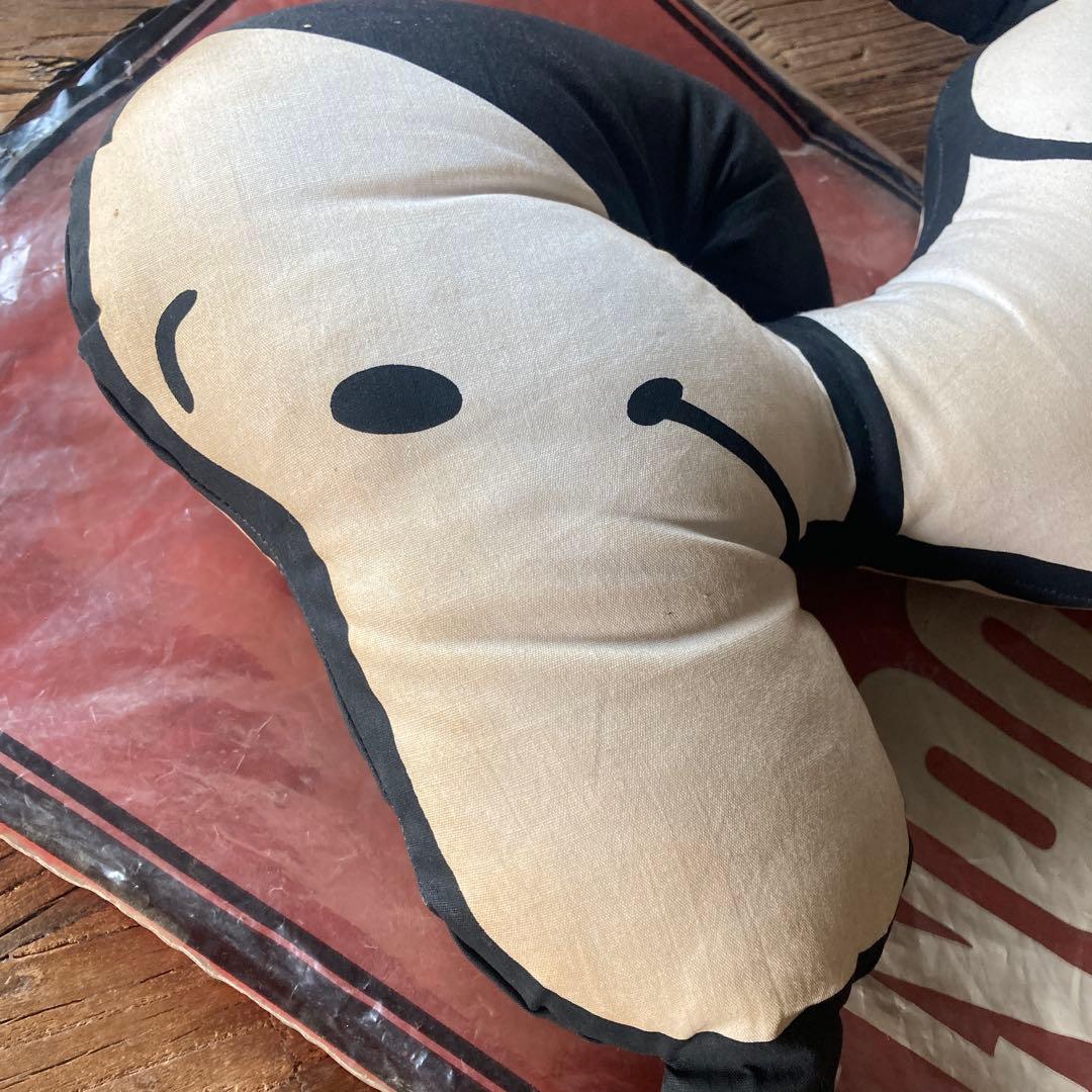 M*ド様 60's ヴィンテージ　ピロー　ドール　クッション　スヌーピー sno