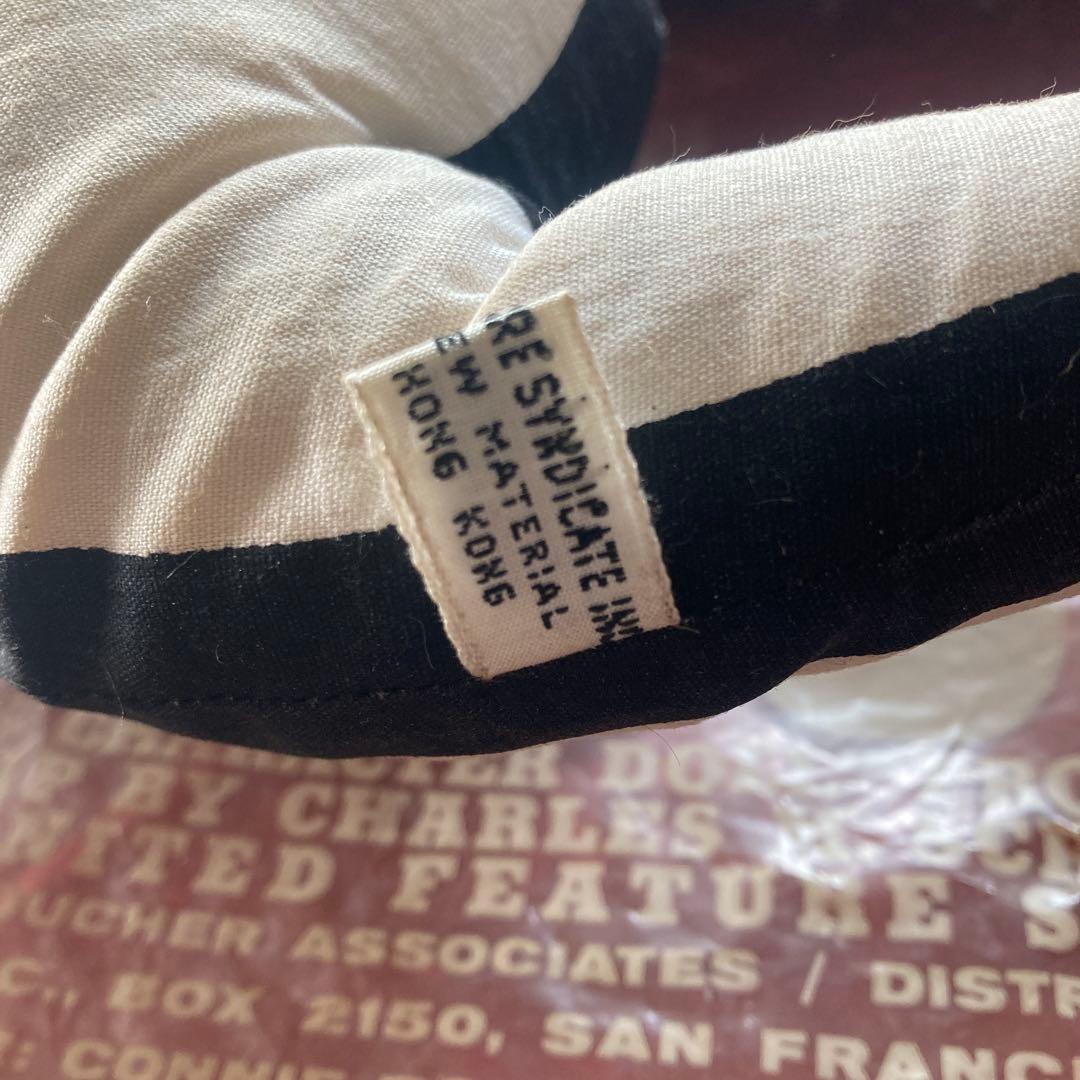 M*ド様 60's ヴィンテージ　ピロー　ドール　クッション　スヌーピー sno