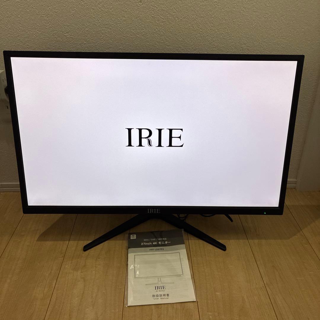 【極美品】2022年製　IRIE FFF-LD27P2 27型液晶ディスプレイ