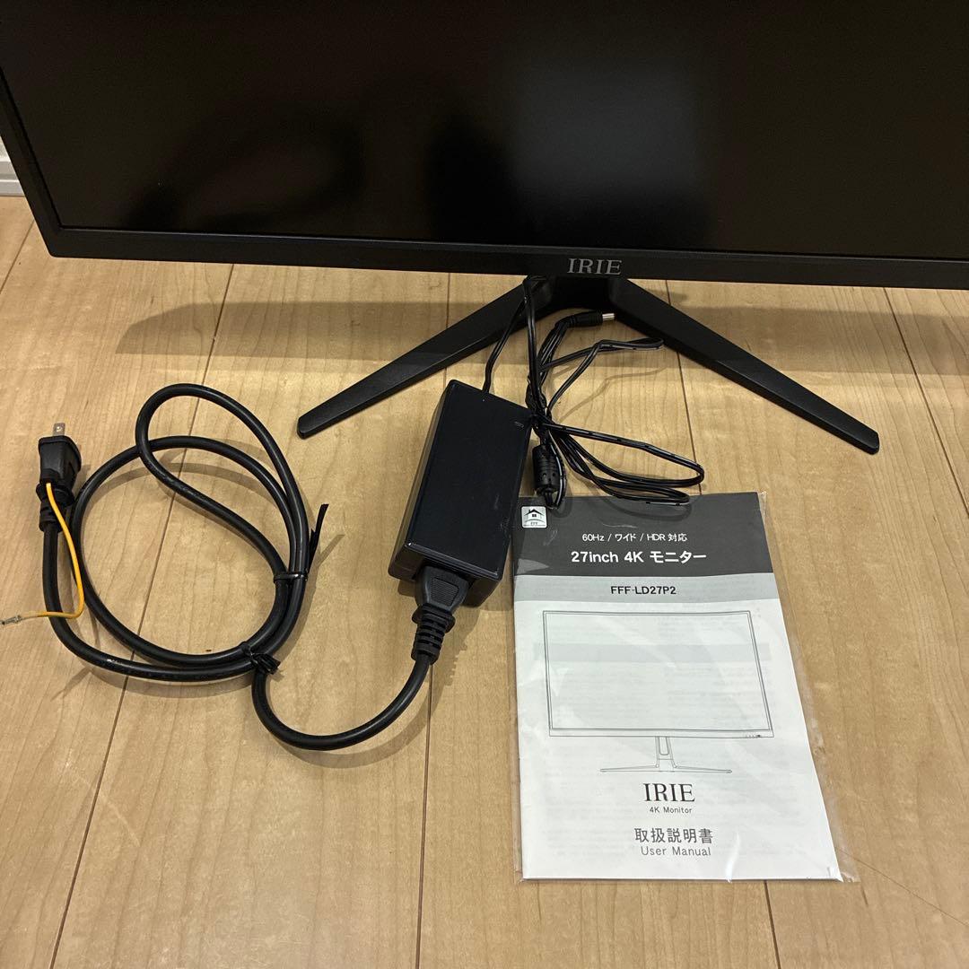【極美品】2022年製　IRIE FFF-LD27P2 27型液晶ディスプレイ