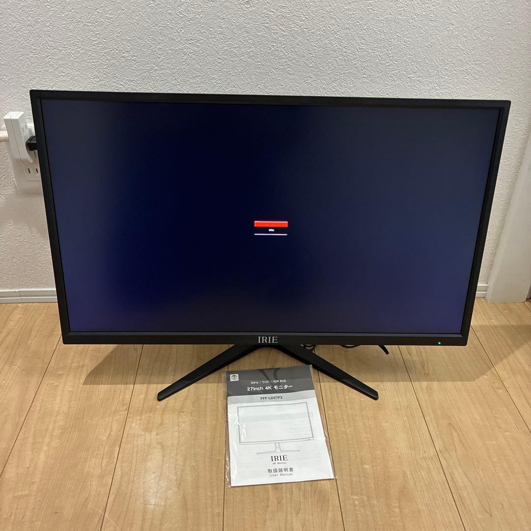 【極美品】2022年製　IRIE FFF-LD27P2 27型液晶ディスプレイ
