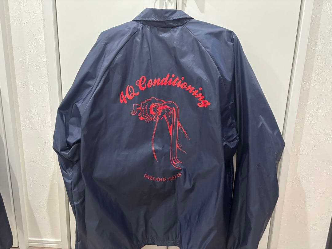 レア　4Q Conditioning コーチジャケット M ネイビー　新品未使用