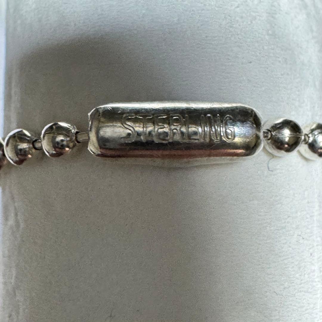 新品 クロムハーツ 純正ボールチェーン 76センチ