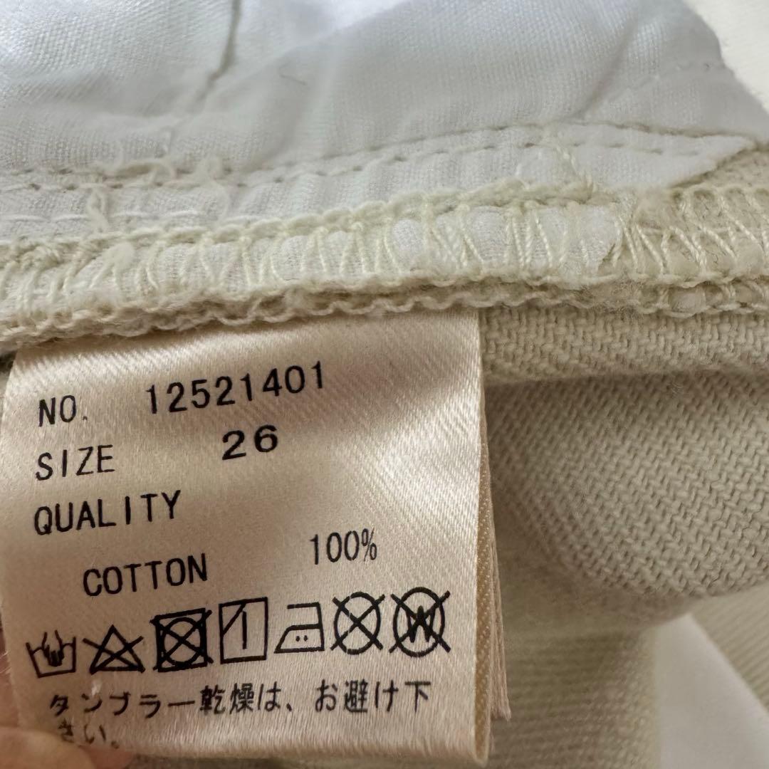 TODAYFUL Cary's Denim デニム 26 エクリュ