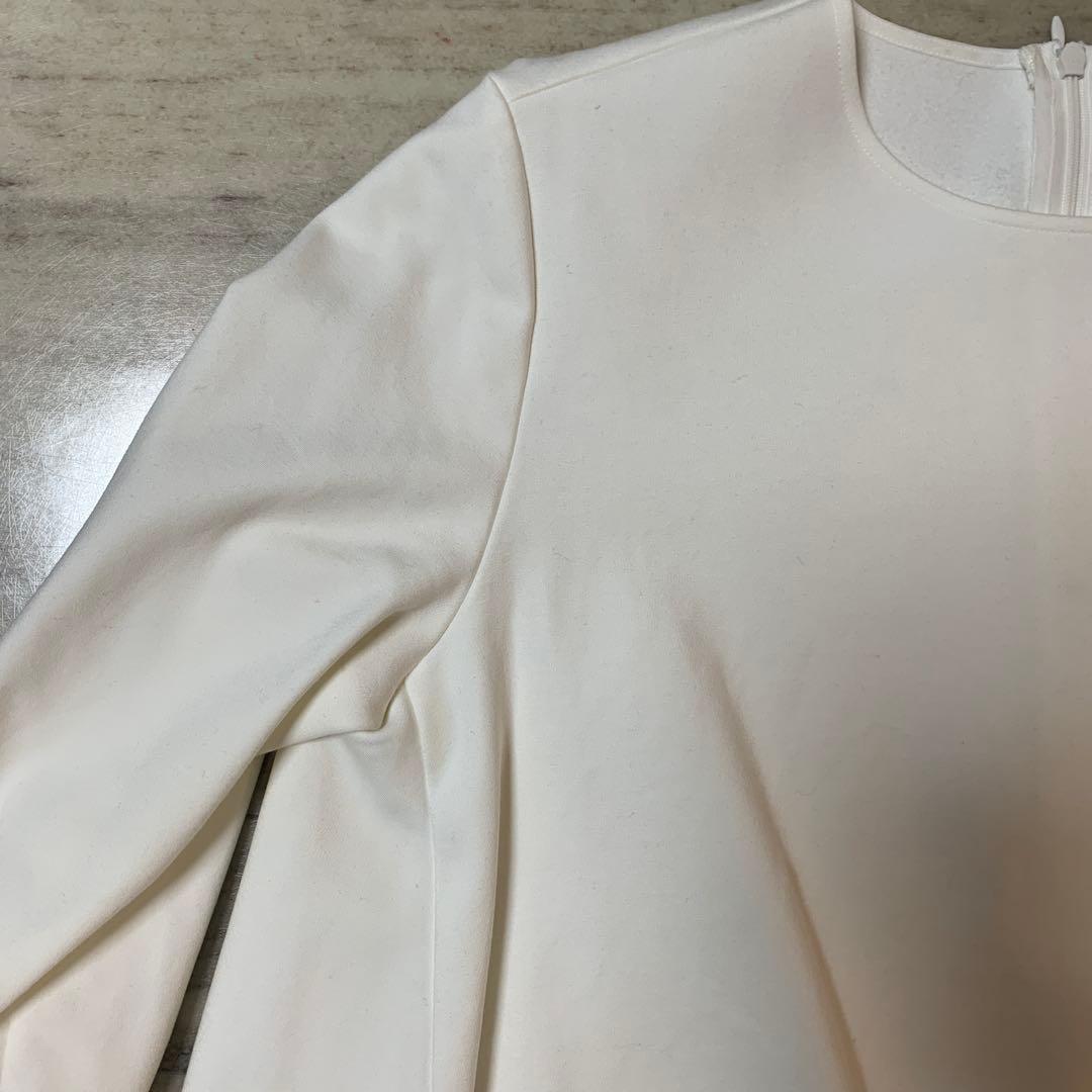 yori ぬくぬくヘムダブルフレアブラウス