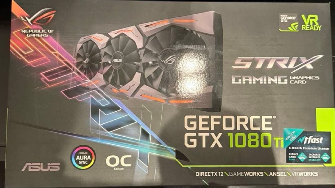 グラフィックボード・グラボ・ビデオカード ASUS GEFORCE GTX1080ti