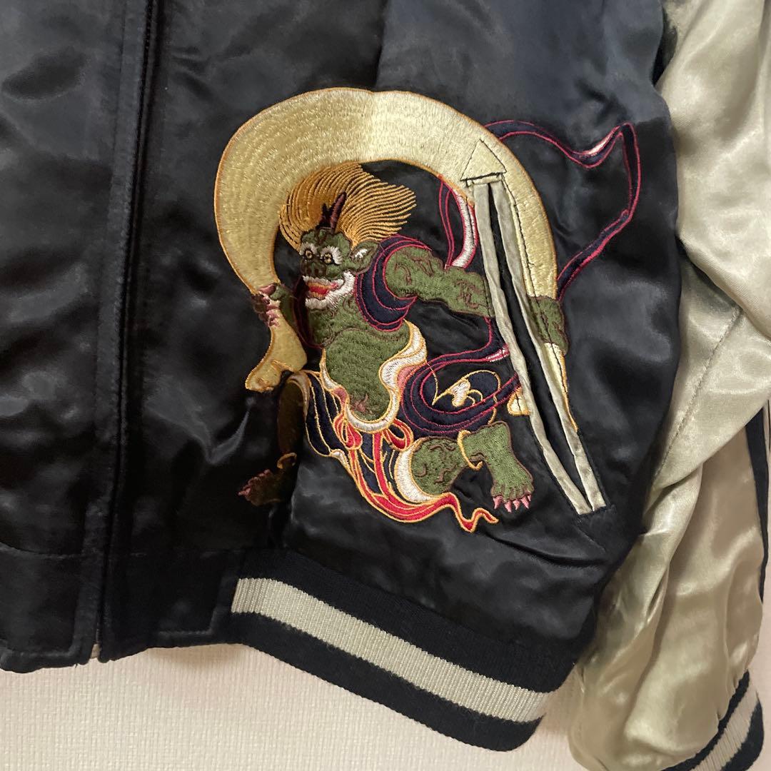 satori 風神雷神　リバーシブルスカジャンsize M