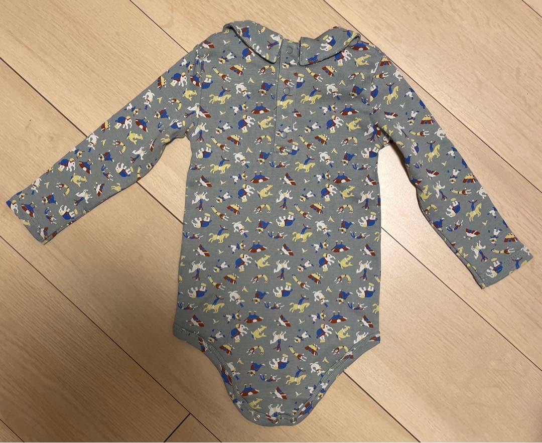 み*ま様 Misha&Puff Baby Petit Collar Onesie