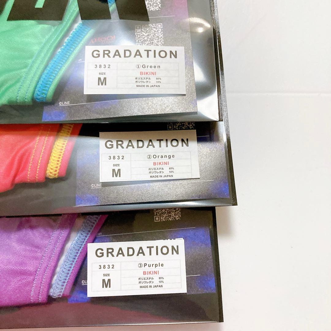 EGDE エッジ　GRADATION ビキニ　ローライズ　サイズM セット