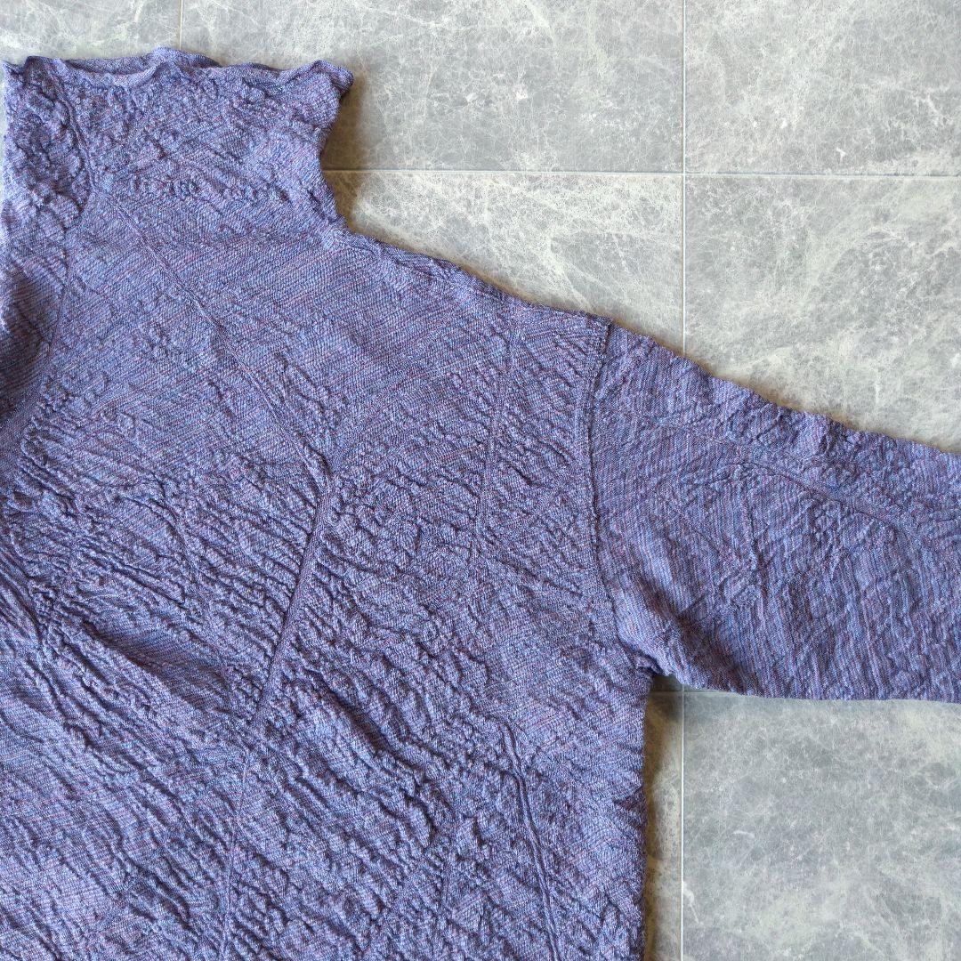 004 シエラシエラ様 ババグーリ ウール タートルネックニット カットソー