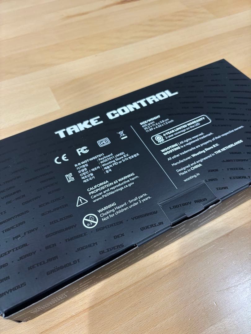 【年末セール】Wooting ラピッドトリガー