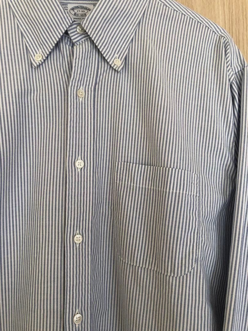 ブルックスブラザーズ　USA製　キャンディストライプ　ボタンダウンシャツ