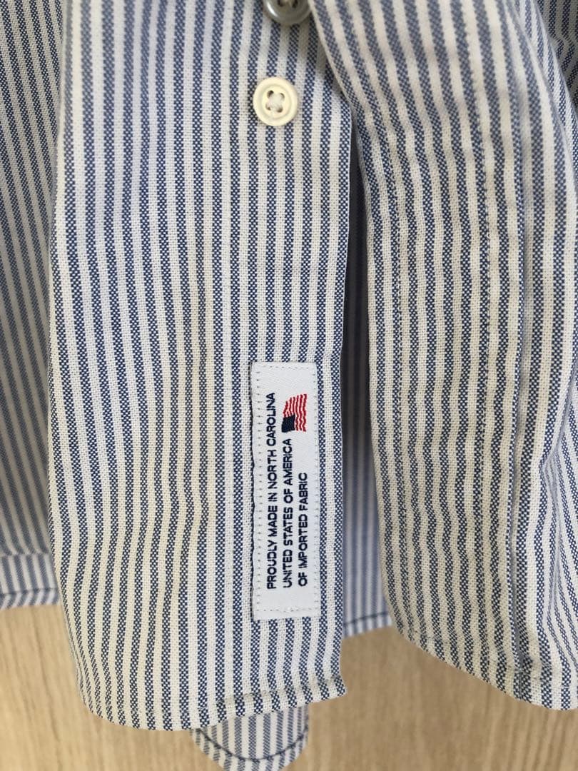 ブルックスブラザーズ　USA製　キャンディストライプ　ボタンダウンシャツ