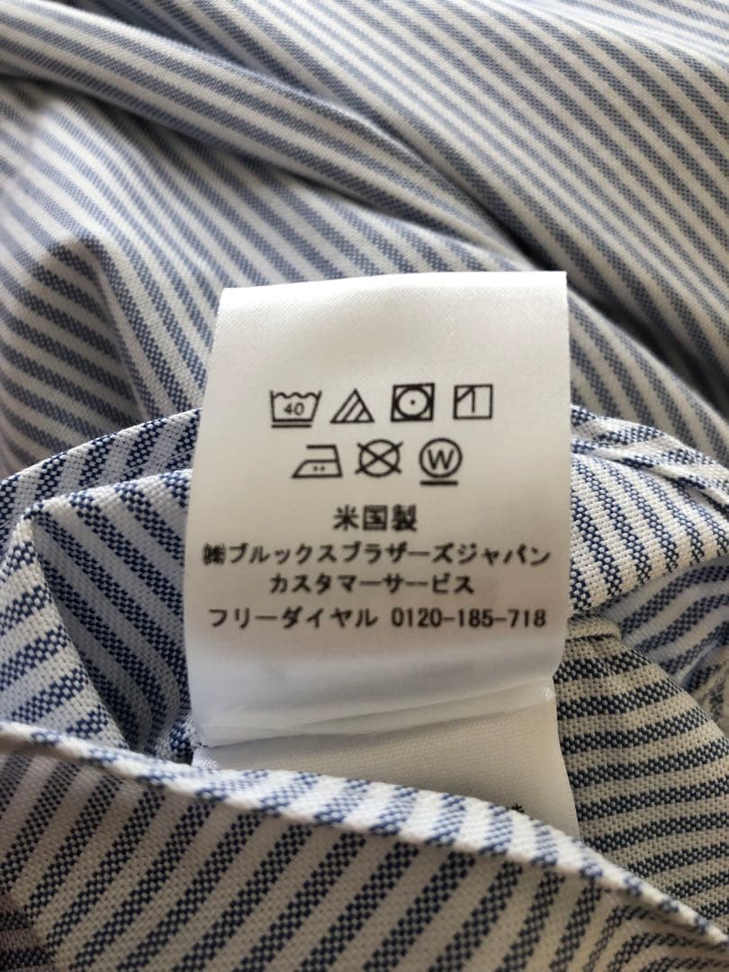 ブルックスブラザーズ　USA製　キャンディストライプ　ボタンダウンシャツ