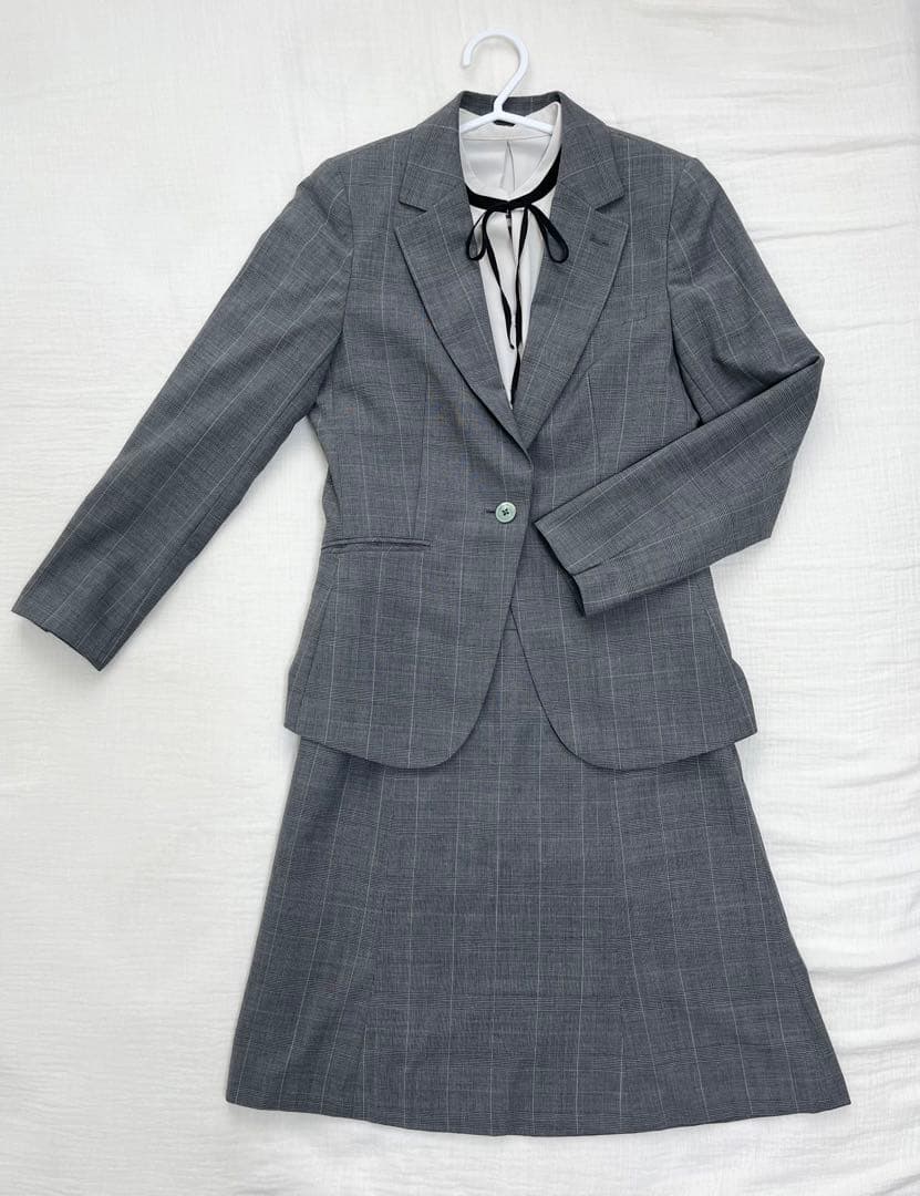 【美品・夏物】青山　n line Precious スーツ　３点セット