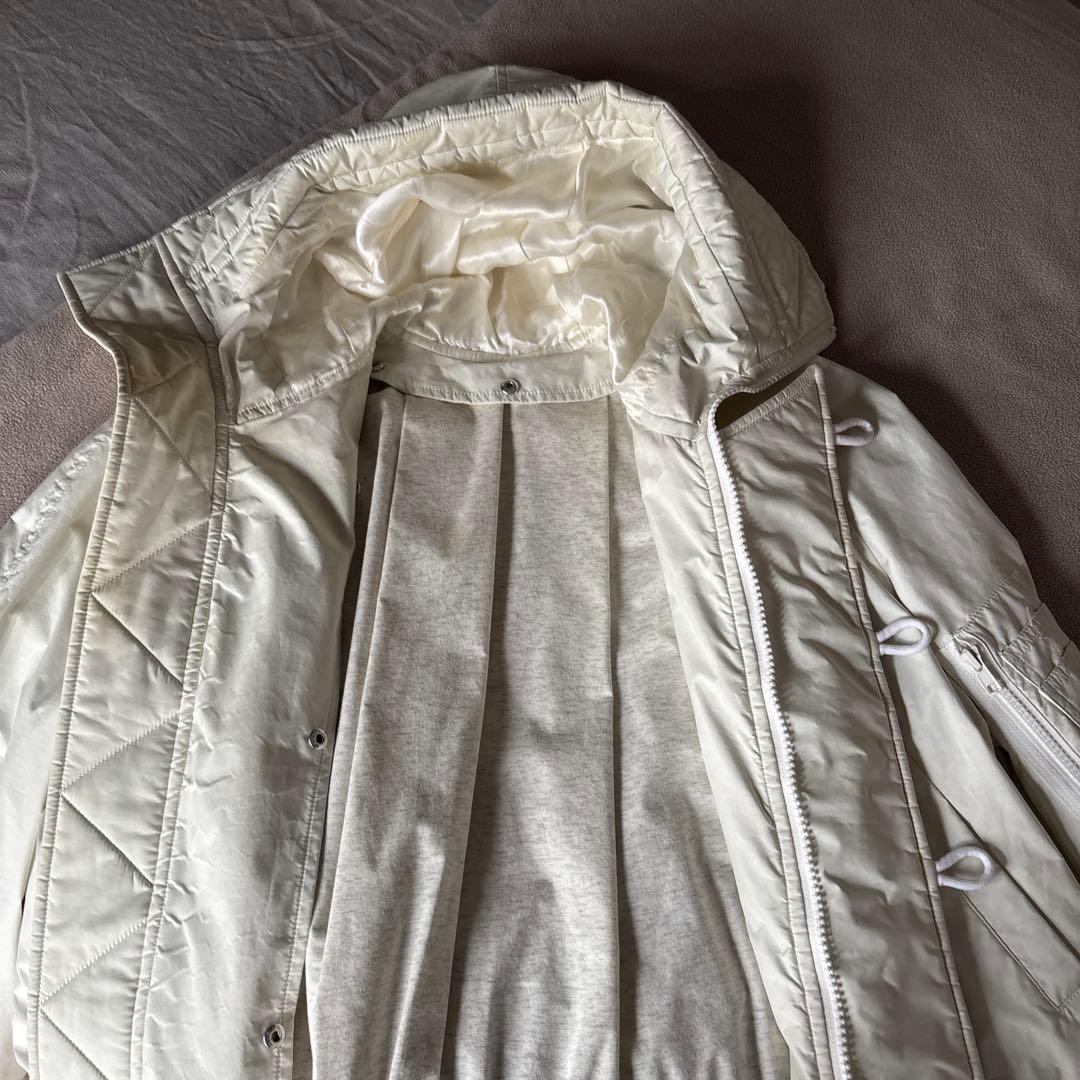 Sacai アイボリー モッズコート キルティング襟　みっちゃん