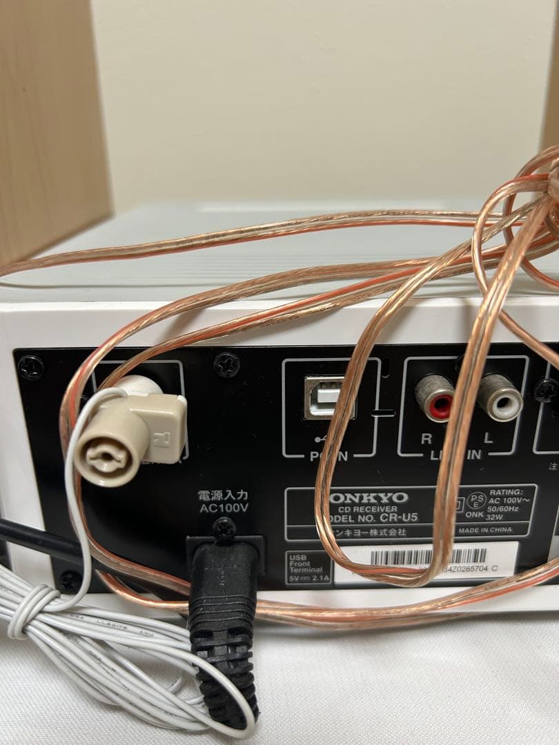 【美品】ONKYO CDレシーバー CR-U5 スピーカー D-UD5 セット
