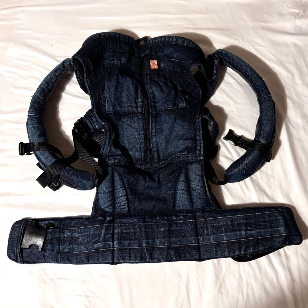 美品　CUSE BERRY キューズベリー おんぶ 抱っこ紐 NICO デニム