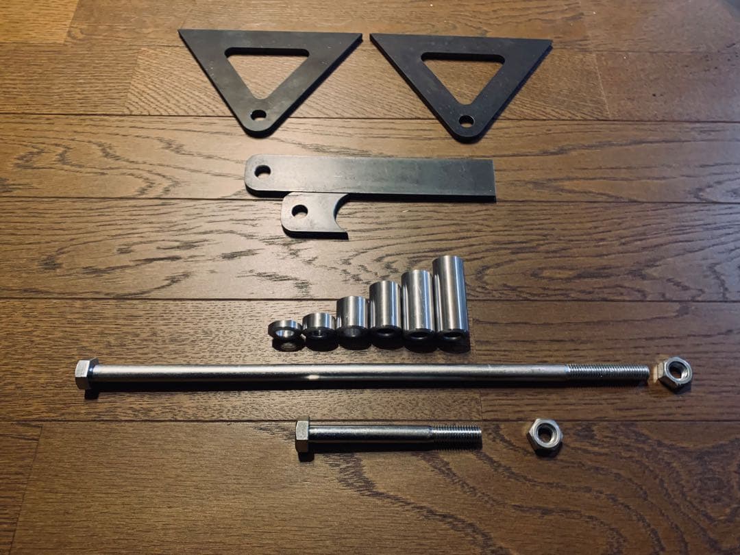 ホンダ　ズーマー　直吊りカスタムセット　サスペンションアダプター追加　ロンホイ