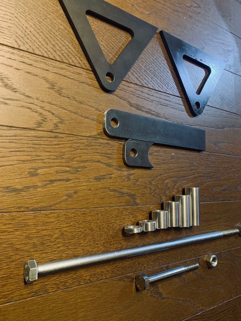 ホンダ　ズーマー　直吊りカスタムセット　サスペンションアダプター追加　ロンホイ