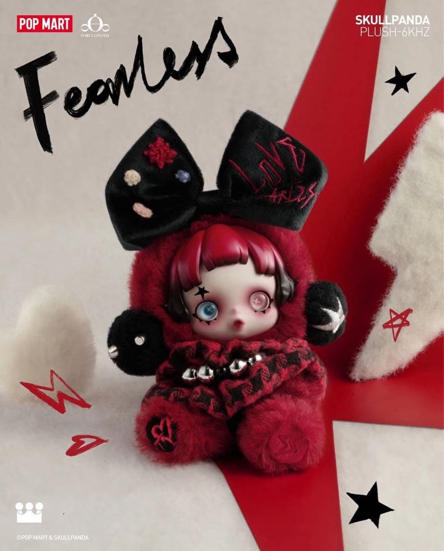 POPMART SKULLPANDA 6khz ヨーロッパ限定　スカルパンダ