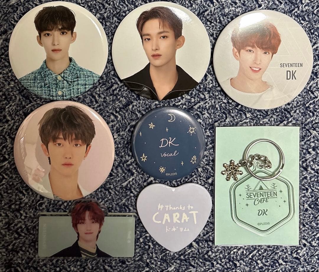 SEVENTEEN ミンハオ　ドギョム　トレカ　ラキドロ　缶バッジ　HMV