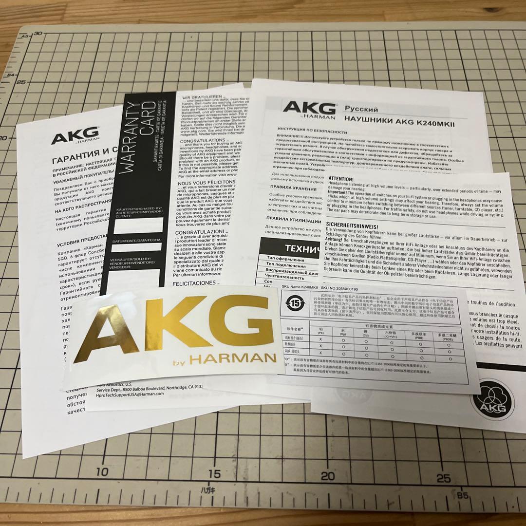 ヘッドホン AKG K240-PP Peaky P-Key