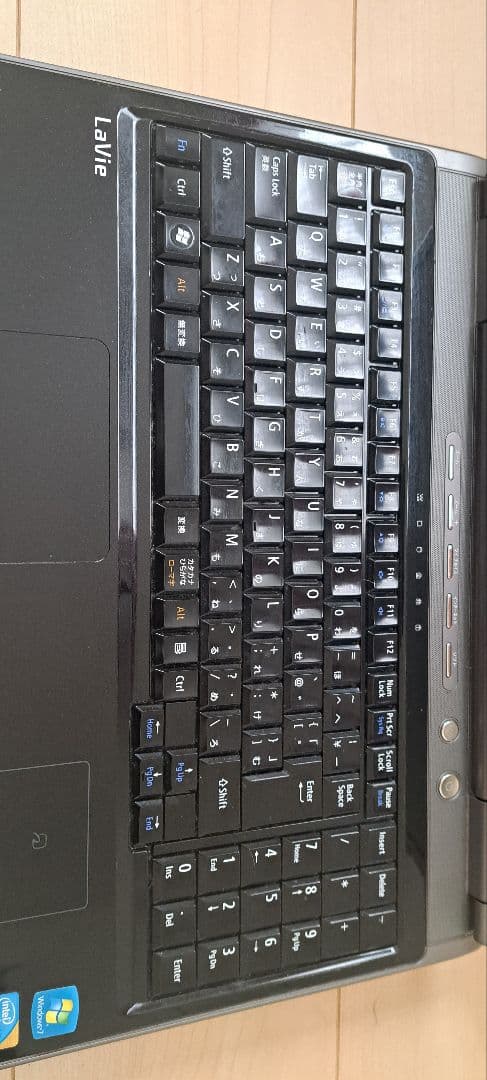 NEC ノートPC LL750/W ブラック