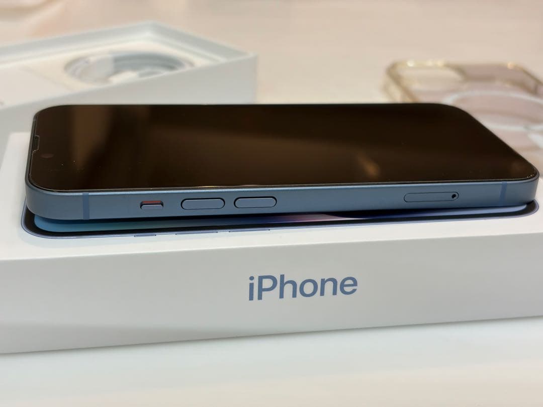 【電池100%】Apple iPhone 14 ブルー 本体 512GB