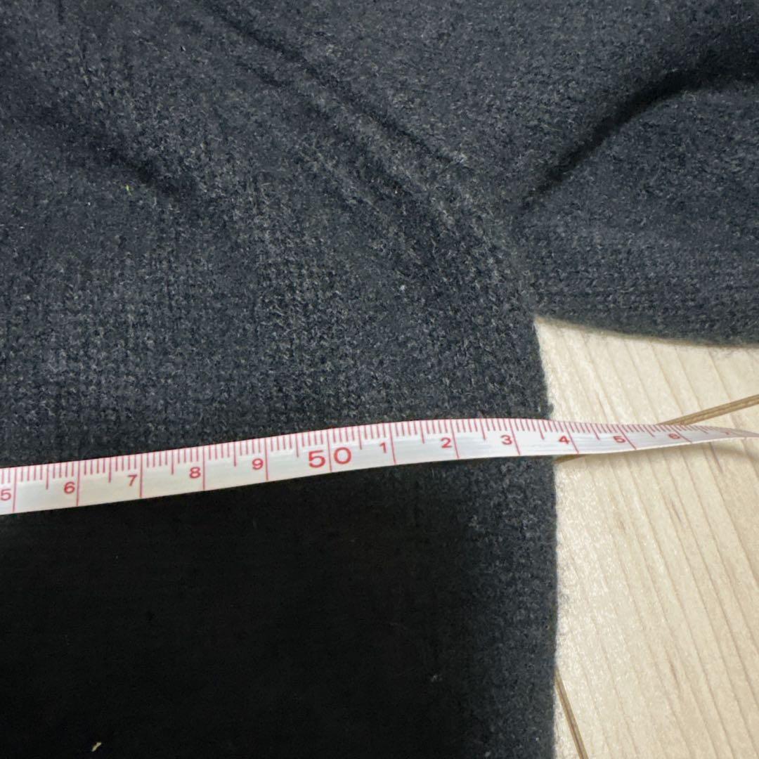 美品　cos コス カシミヤ 100% タートルネック　ニット　ブラック　S