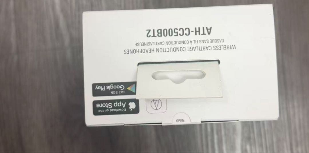 オーディオテクニカ ワイヤレス ヘッドホ軟骨伝導オーATH-CC500BT2