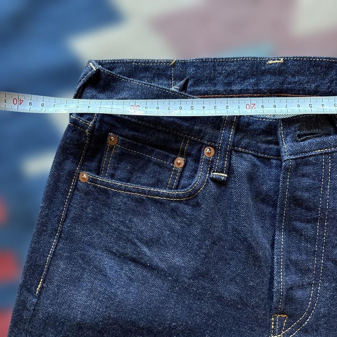 45rpm デニム　本藍　日本製27インチ Sサイズ相当？