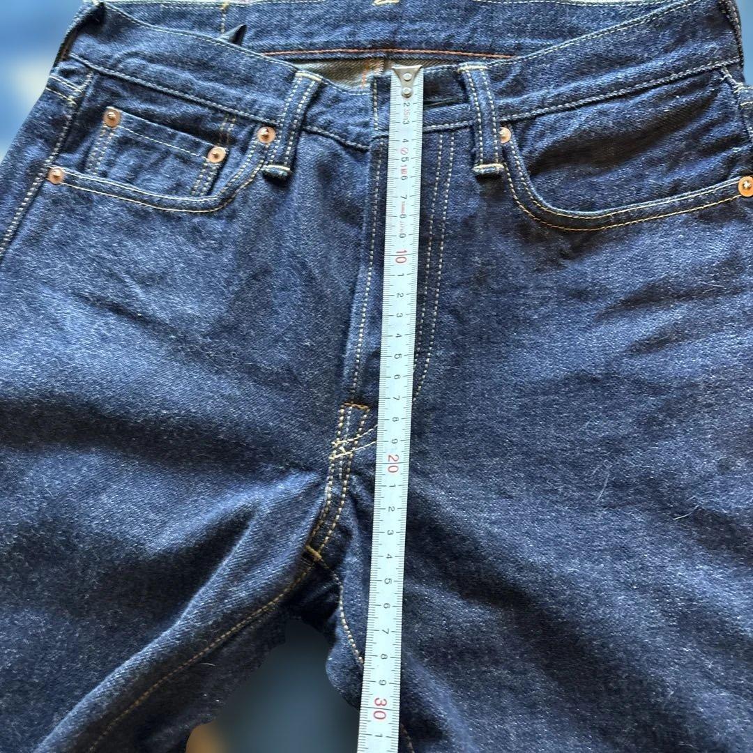 45rpm デニム　本藍　日本製27インチ Sサイズ相当？