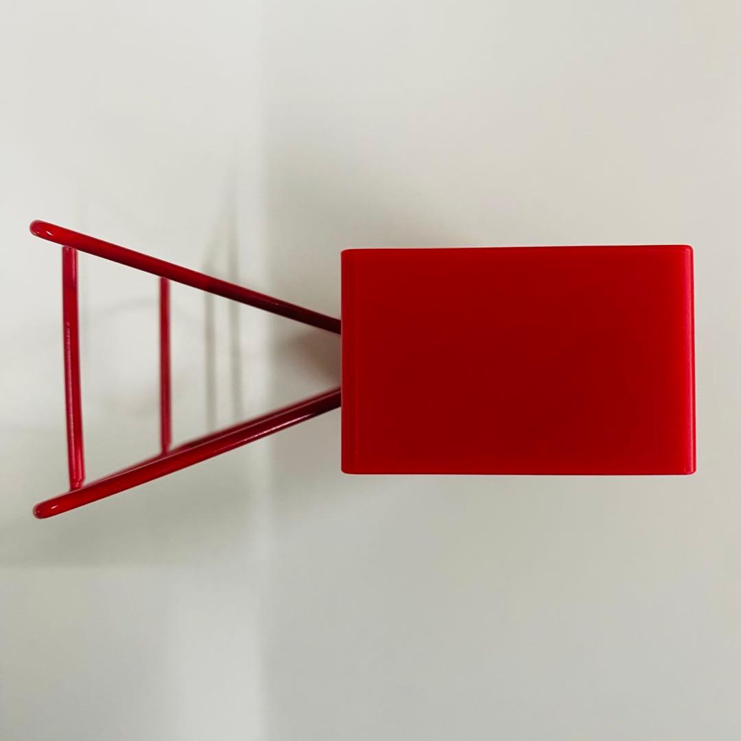 SEIKO Supreme デジタル置時計 赤