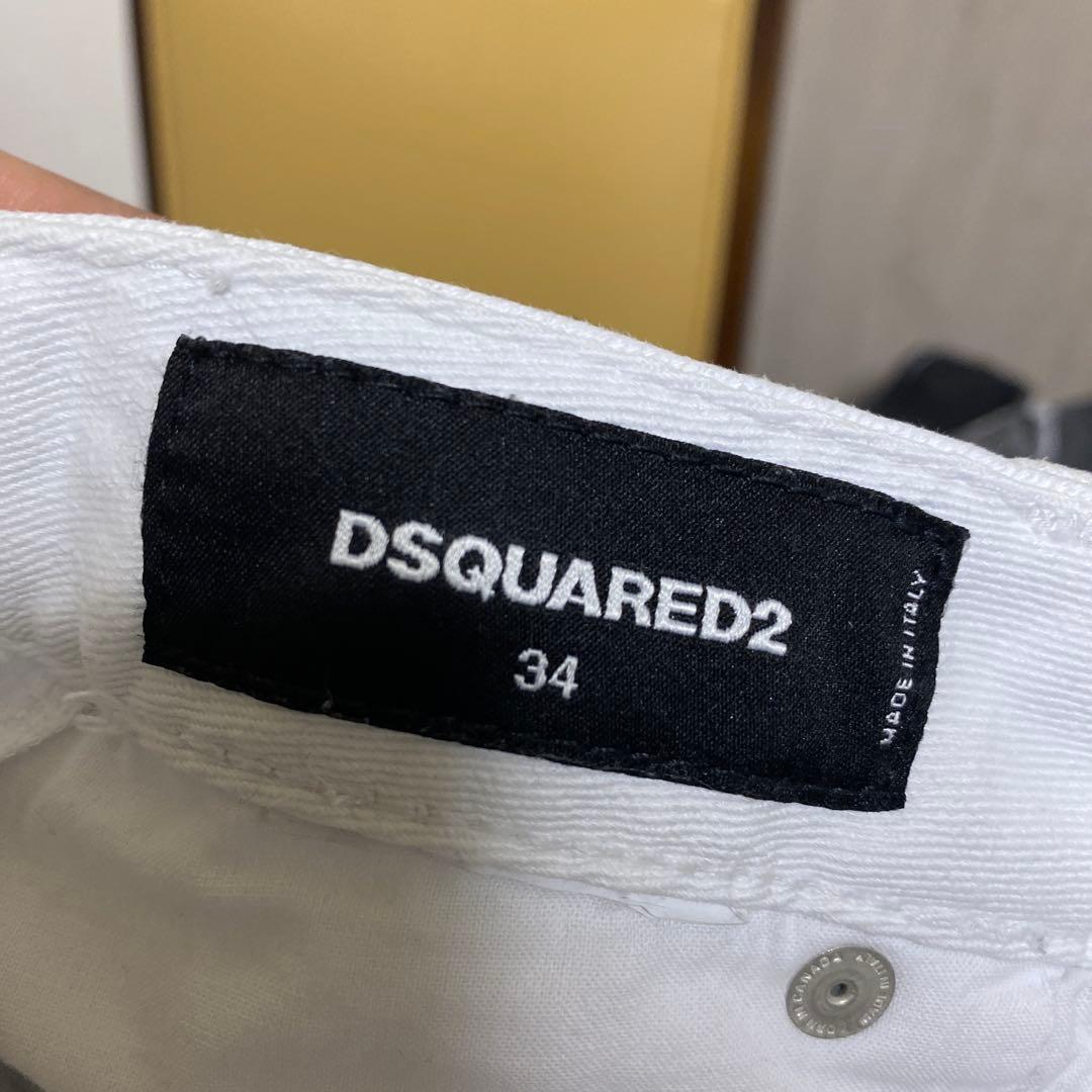 DSQUARED2 レオパード柄 デニムパンツ
