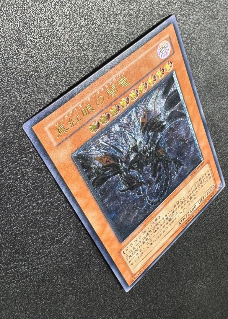 真紅眼の闇竜/レッドアイズダークネスドラゴン/ ドラゴン族/遊戯王/レリーフ