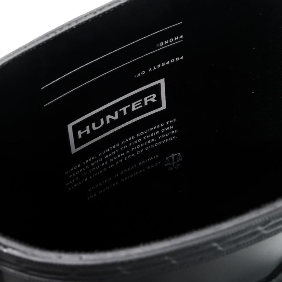 新品 ハンター オリジナル トール レインブーツ 黒 ブラック 25cm