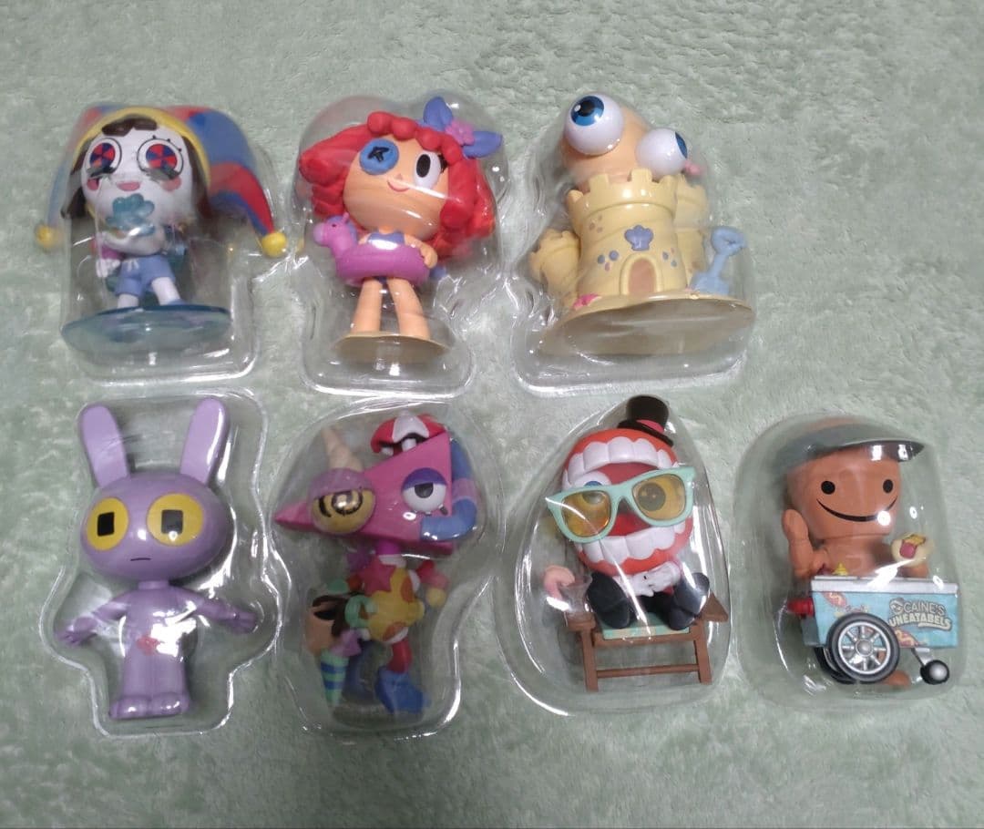 アメイジングデジタルサーカス　animiniz　アニミニズ　ビーチ　7体セット