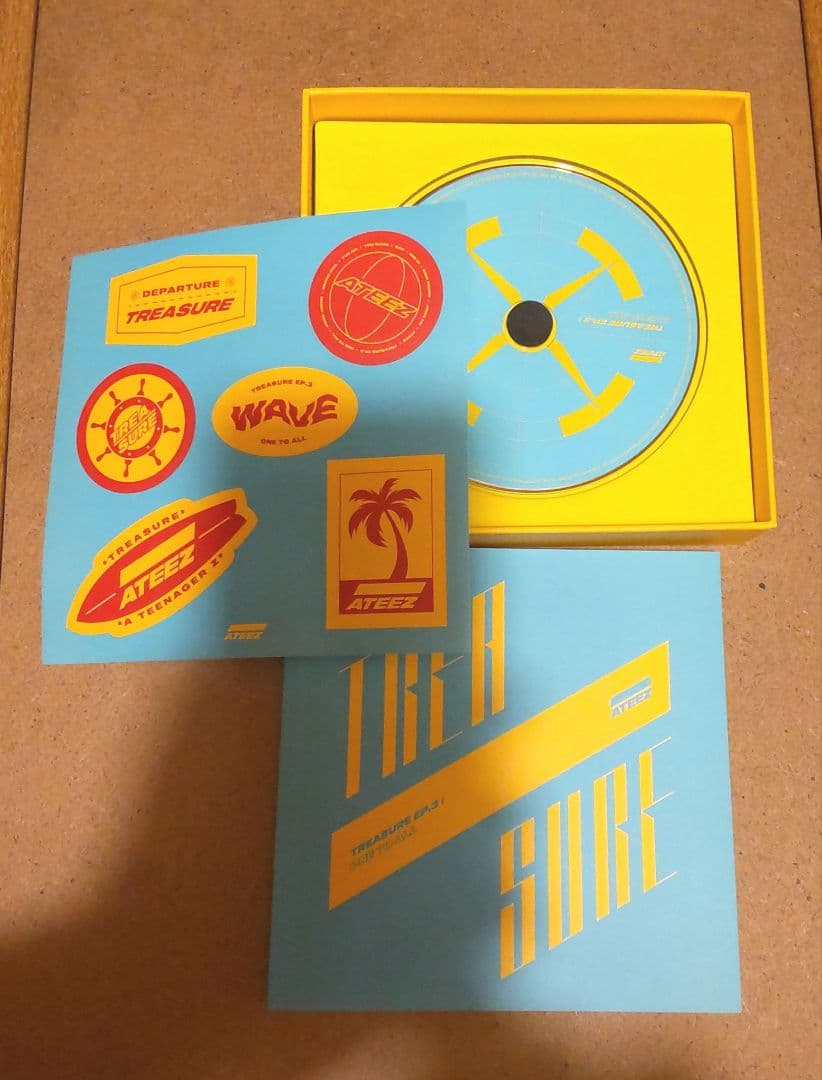 ATEEZ TREASURE EP.3 WAVE　ユノ　ミンギ　日本限定