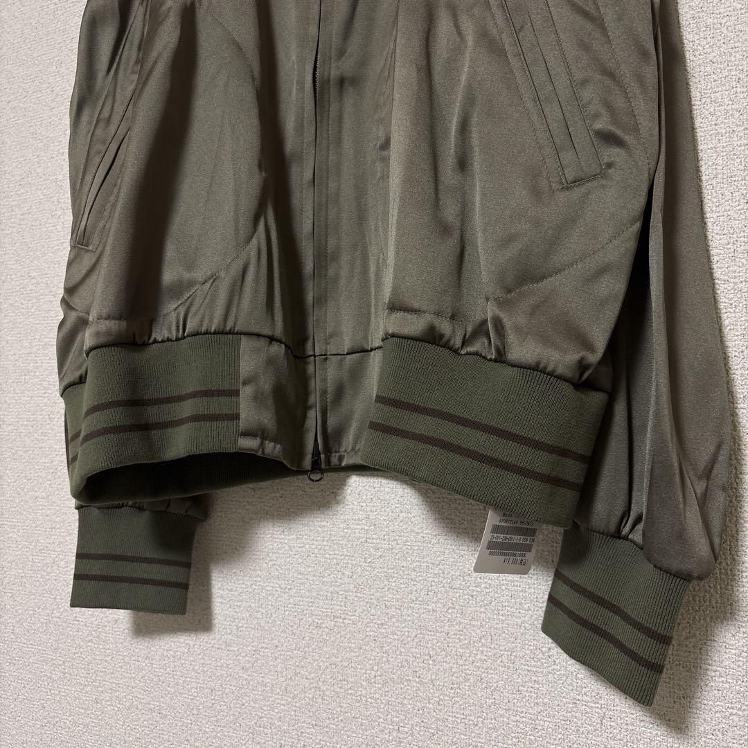 Sportclad フレームワーク サテンブルゾン カーキ ミリタリー