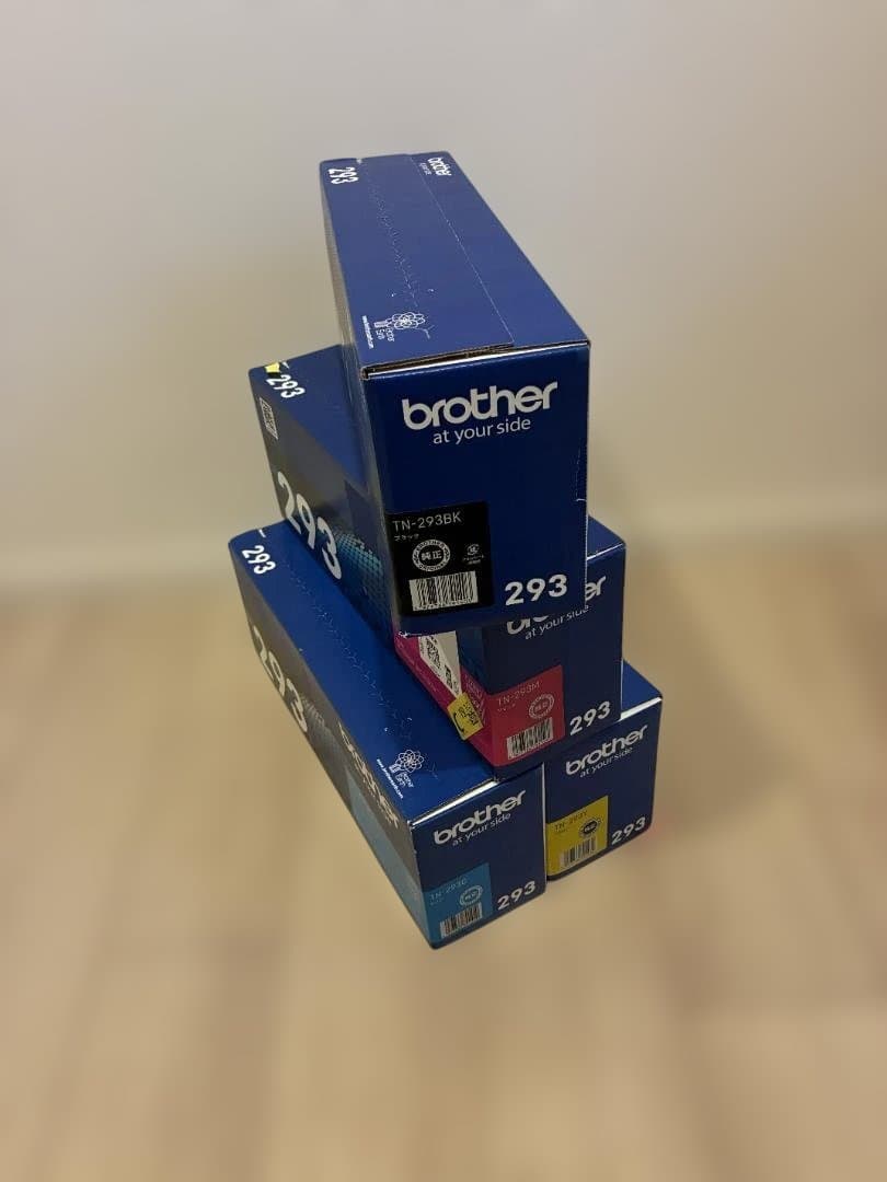 Brother TN-293 純正トナー4色　セット