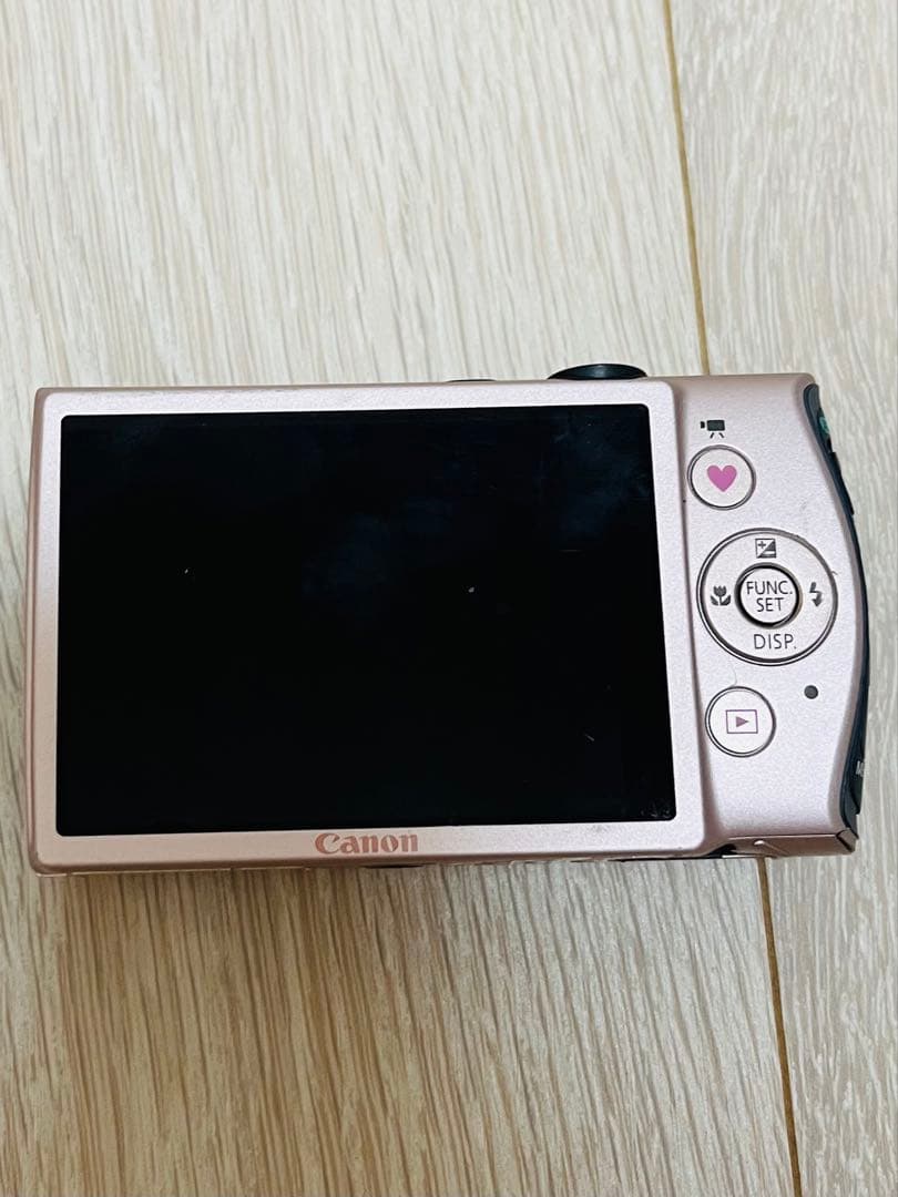 Canon IXYピンクコンパクトデジタルカメラバッテリー付きジャンク品